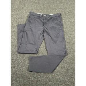 Perk Feel Good Chinos Men's 36x32 Navy Blue Slim Fit Stretch Preppy Casual